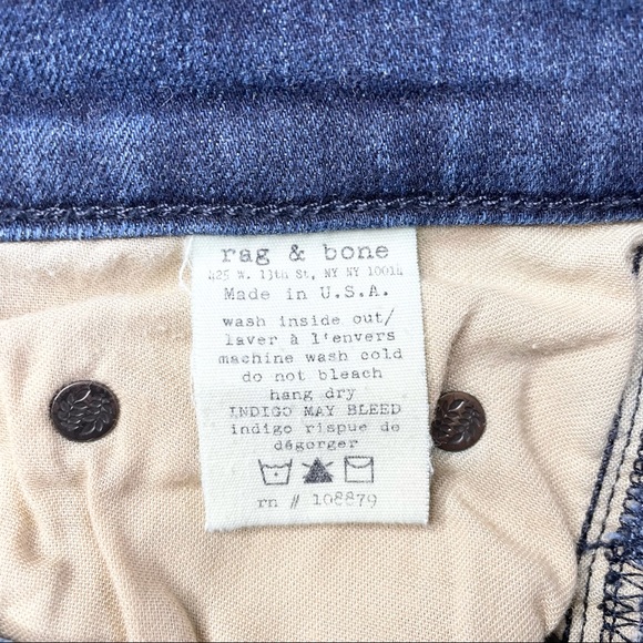 RAG AND BONE Capri Crop Skinny Jeans - Picture 9 of 10